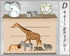 Zoo Animal Small Dresser