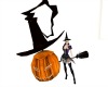 Mff* pumpkin witch hat 