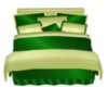 Green & Cream Love Bed 