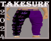 Purple M/J. Sweat Pants