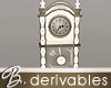 *B* Antique Wall Clock