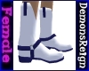 Blue/White Cowboy Boots