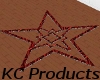 Floor Marker Star (Red)