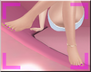 BubbleGum Pedicure Feet