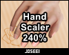 Hand Scaler 240%