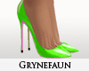 Green heels pink sole 2