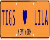 NY license plate 1973
