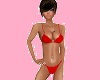 -sexy- red bikini