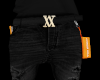 Blk jeans + xx belt