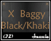 (IZ) Baggy Black/Khaki