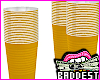 Yellow Party Cups