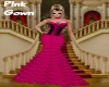 *S* Pink Corset Gown