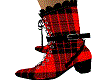 Boots-Red-Black