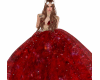vestido  vermelho