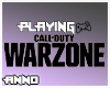 Playing COD Warzone.