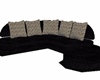 Black&White Pillow Couch