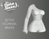 Little Flowers White
