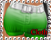 C~ Cabelo Shorts |Green|