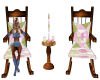 Pink Quilt rocking poses