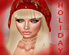 TVD: RED HOLIDAY HAT BLN