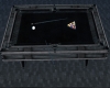 Dark Metal Pool Table