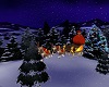 (S)Santa's sleigh anim