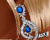 (X)sapphire earrings