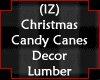 Candy Canes Decor Lumber