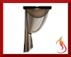 Left Curtain Brown