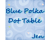 *Blue Table
