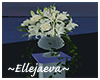 Violet Pedestal Flowers