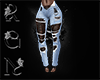 {RGN]Sexy Blue Jeans Lea
