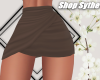 Sy | Wrap Skirt | Brown