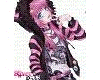 [P]Pink Black anime girl