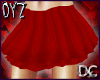 dYz Frilled Skirt Red