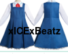 Anya - Blue Unif -NoSock