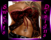 SD Sexy Lace Top Red