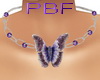 PB*Purple Butterfly Neck