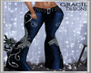 Butterfly Blue Jeans