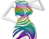 Pride Elliptical dress