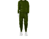 outfit white and green