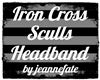 IronCross Scull Headband