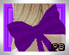 iPB~Purple NeckBow