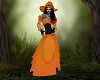 Fire Witch Gown (orange)
