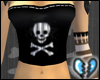 Black/white Skull shirt