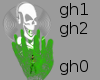 GREEN HAND W/ORB