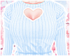 ღ Heart Ruffle Blue