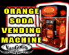 ORANGE soda COLA machine