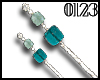 *0123* Silver&BlueStones