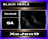 BLACK HEELS